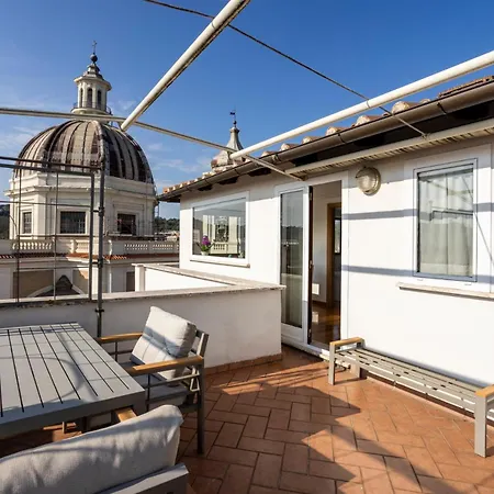 Apartman Ladolcevita - Ponte Milvio Stunning View Penthouse