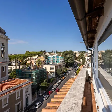 Apartman Ladolcevita - Ponte Milvio Stunning View Penthouse Róma