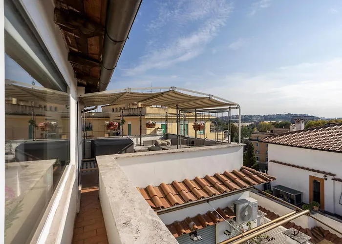 Lejlighed Ladolcevita - Ponte Milvio Stunning View Penthouse Rom