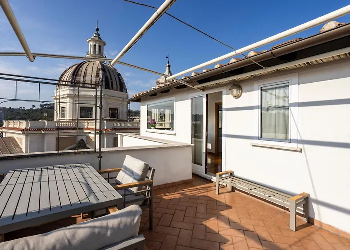 Lejlighed Ladolcevita - Ponte Milvio Stunning View Penthouse