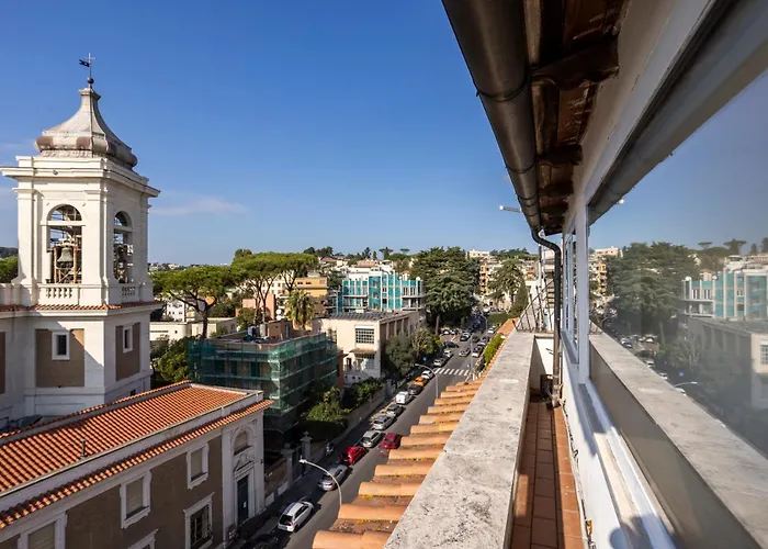 Lejlighed Ladolcevita - Ponte Milvio Stunning View Penthouse Rom