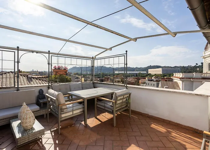Ladolcevita - Ponte Milvio Stunning View Penthouse Lejlighed